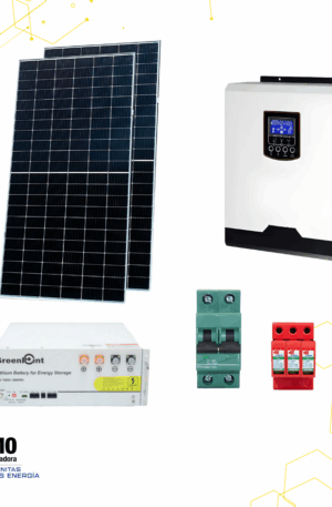 2kW KIT SOLAR LITIO
