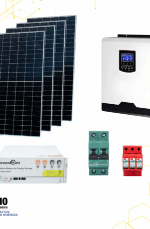3kW KIT SOLAR LITIO